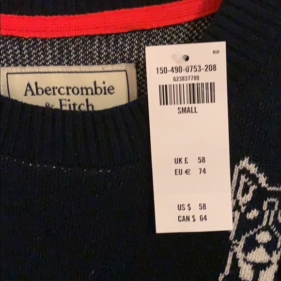 Abercrombie dog printed sweater - Picture 3 of 5
